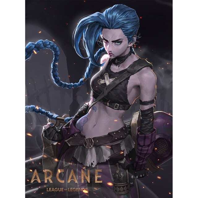 Arthia Designs - League Of Legends Arcane Poster Canvas Art - Review