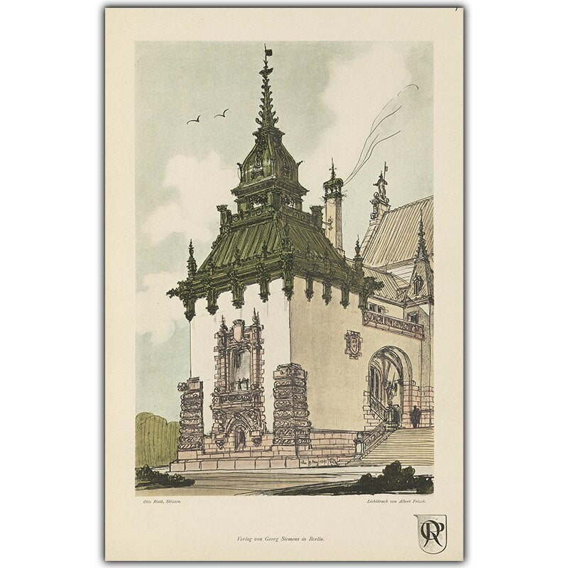 Arthia Designs - Vintage European Architecture Painting Canvas Art - Review