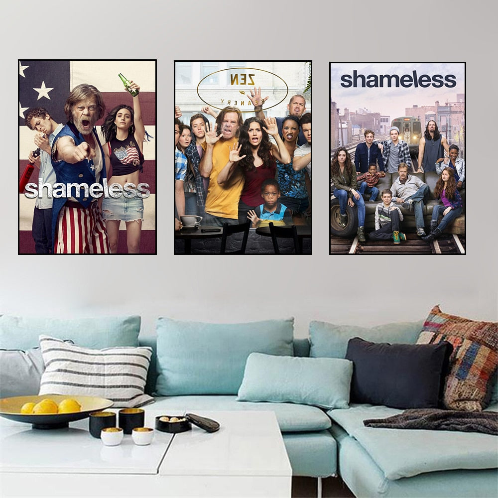 Arthia Designs - Shameless Series Poster Canvas Art - Review