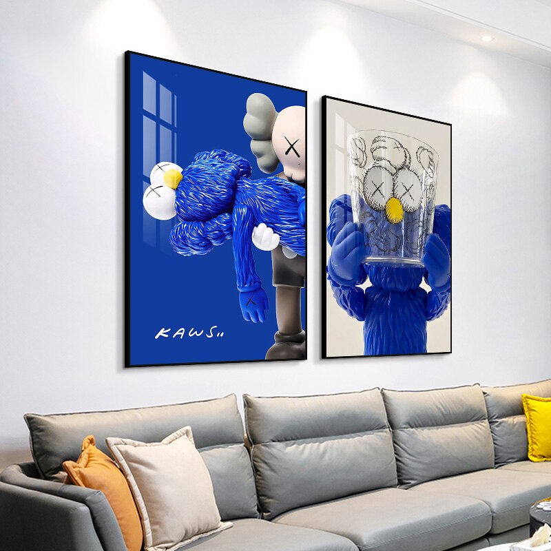 Arthia Designs - KAWS The Companionship Canvas Art - Review