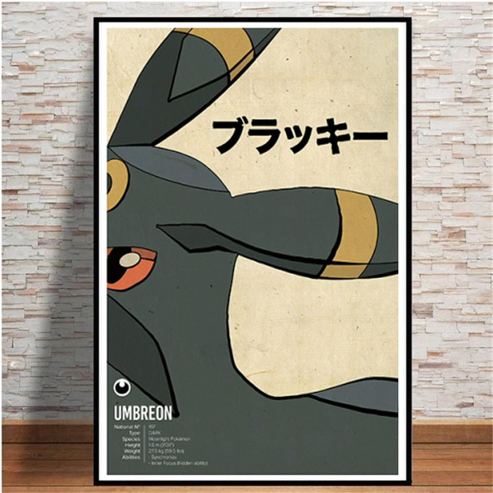 Arthia Designs - Pokémon Retro Poster Canvas Art - Review