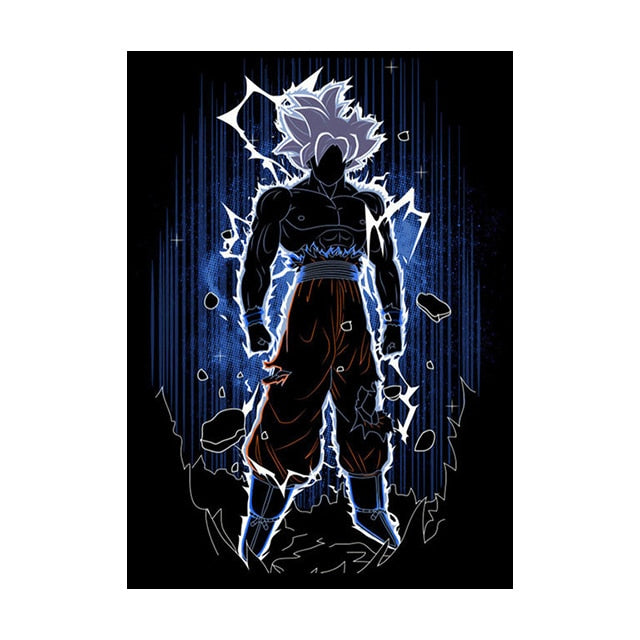 Arthia Designs - Dragon Ball Goku Silhouette Canvas Art - Review