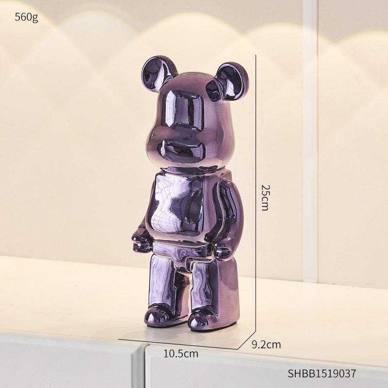 Arthia Designs - Electroplating Piggy Bank Bear Statue - Review