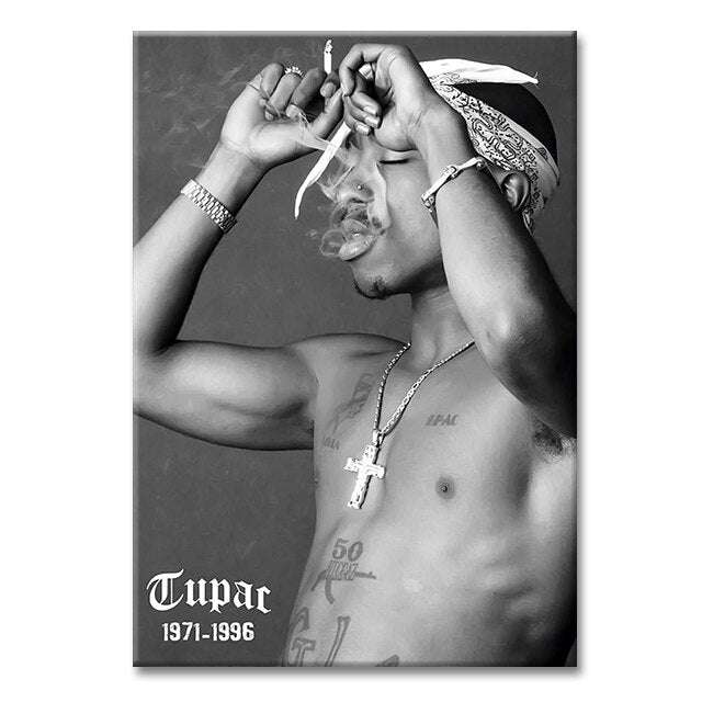 Arthia Designs - Black & White Rapper Canvas Art - Review