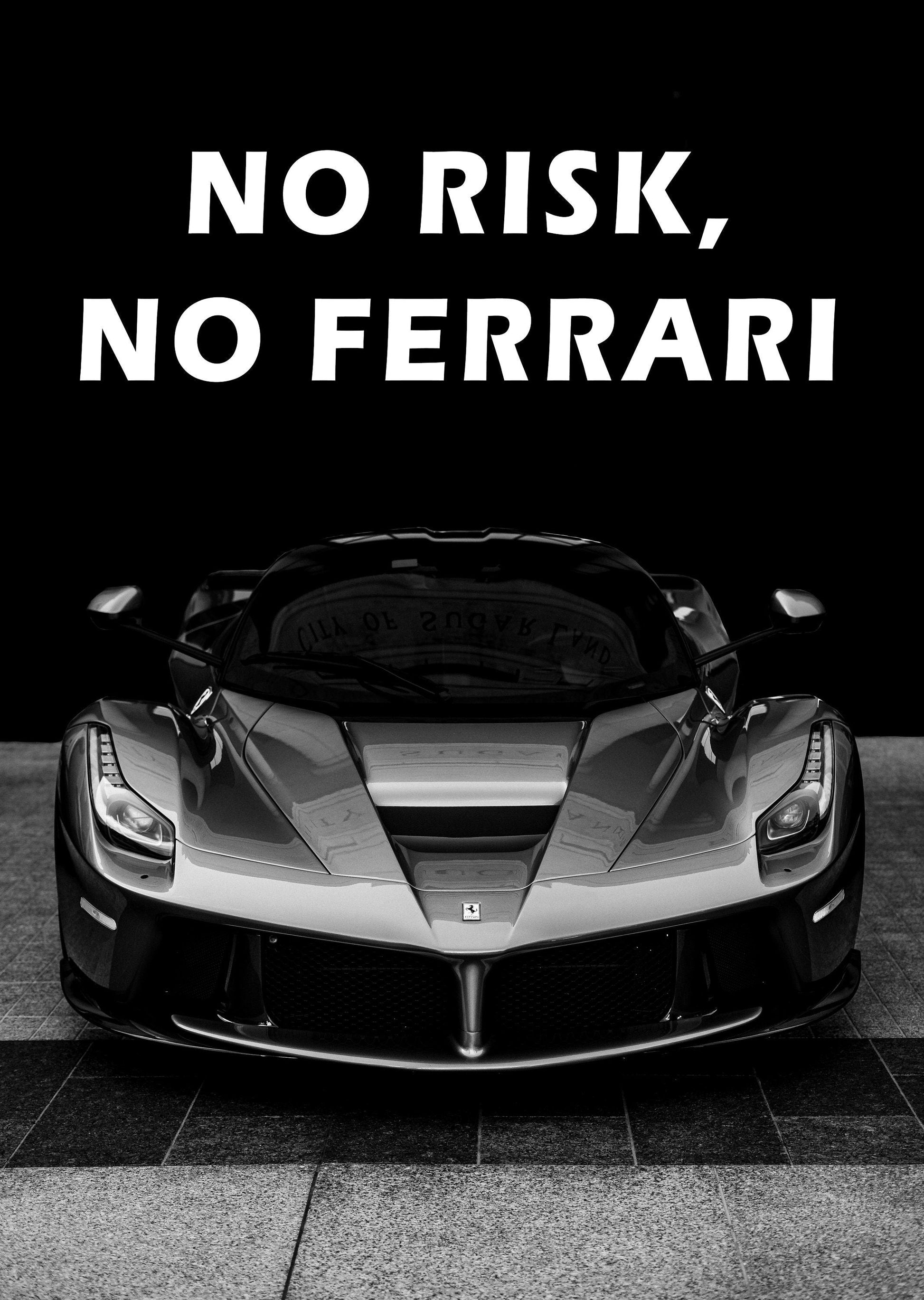 Arthia Designs - No Risk No Ferrari Canvas Art - Review