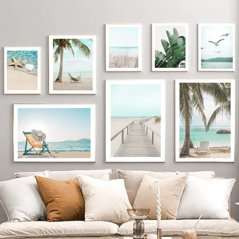 Arthia Designs - Caribbean Beach Resort Canvas Art - Review