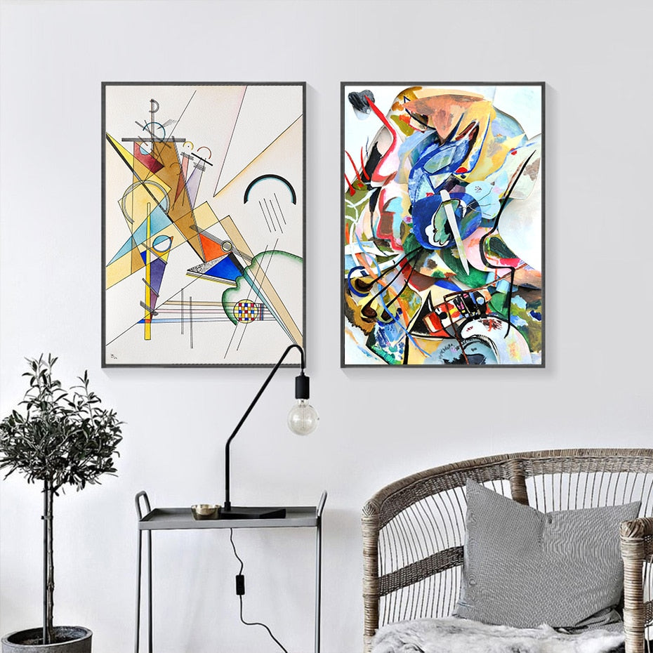 Arthia Designs - Abstraction Graphics by Kandinsky Canvas Art - Review