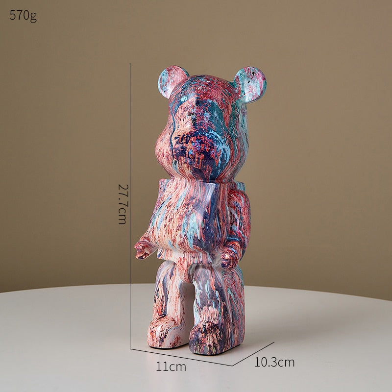 Arthia Designs - Graffiti Colorful Bear Statue - Review