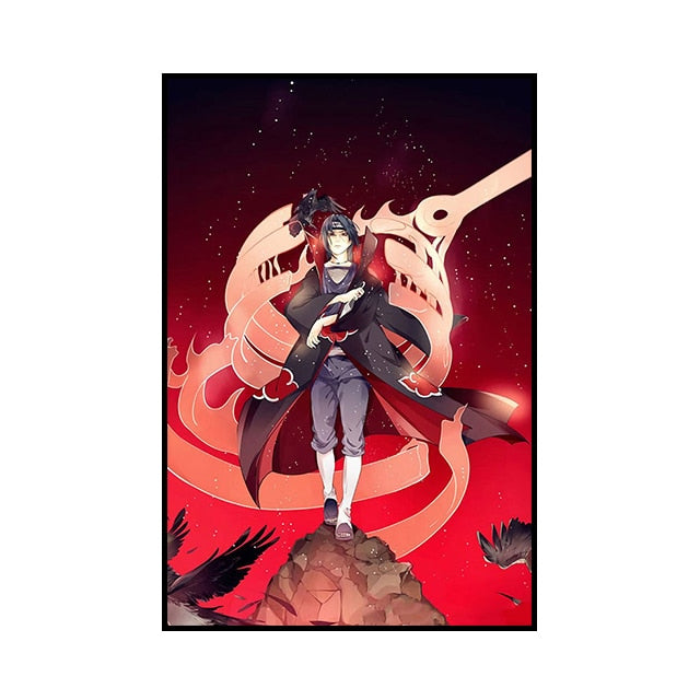 Arthia Designs - Naruto Sasuke Itachi Canvas Art - Review