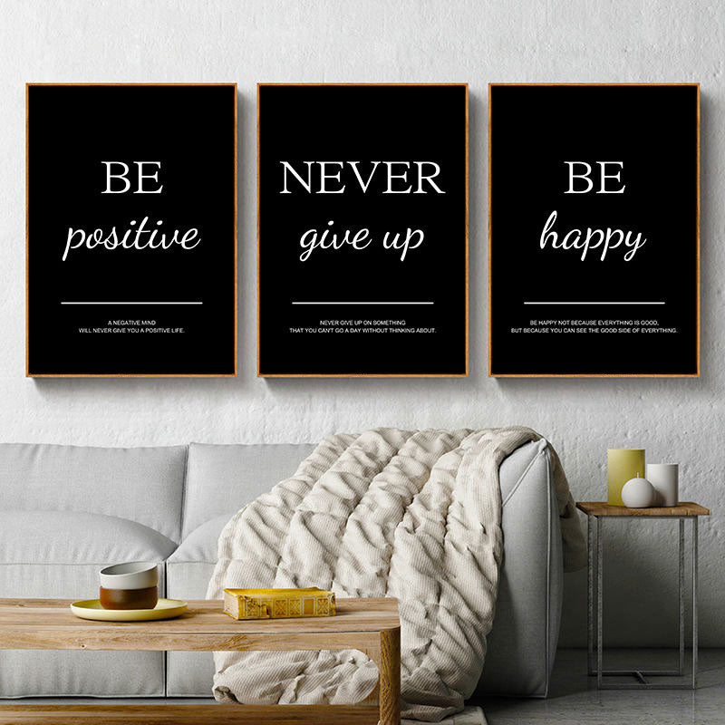 Arthia Designs - Modern Simple Inspirational Quote Canvas Art - Review