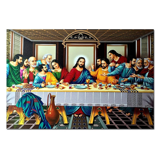 Arthia Designs - The Last Supper Painting Canvas Art - Review