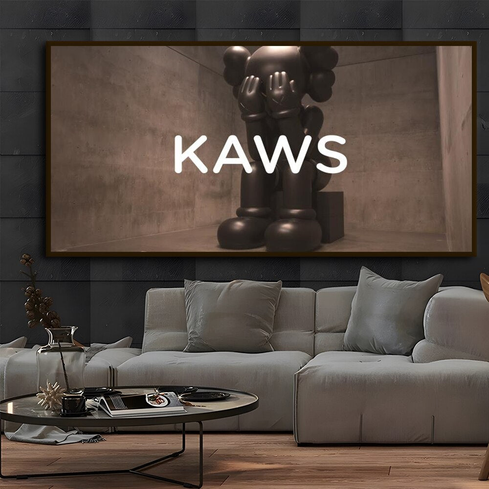 Arthia Designs - KAWS Trending Teddy Bear Canvas Art - Review