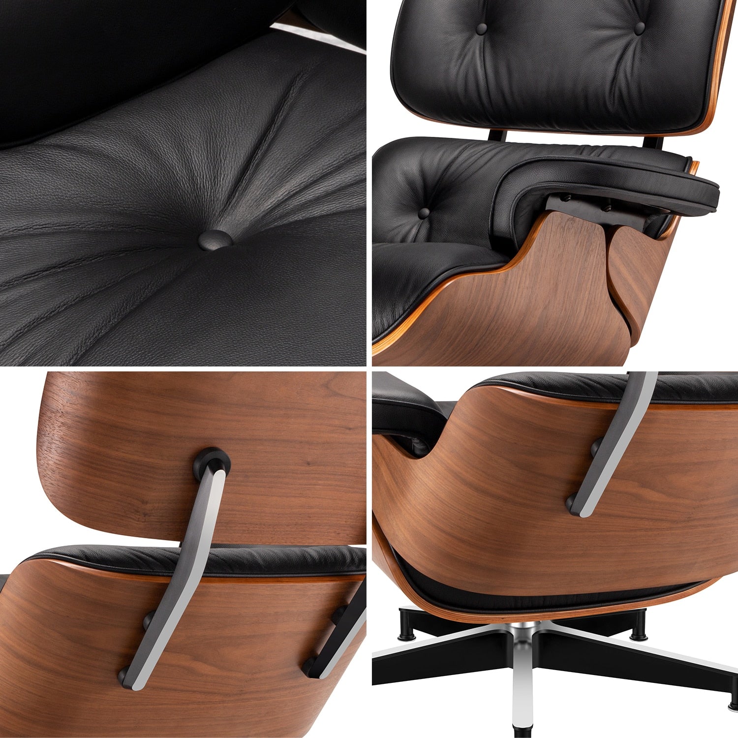 Arthia Designs - Eames Mid-Century American Lounge Chair and Ottoman (Tall Version) - Review