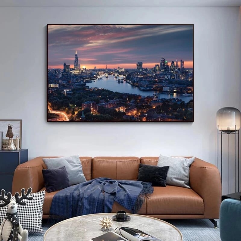 Arthia Designs - Beautiful City Night View Canvas Art - Review