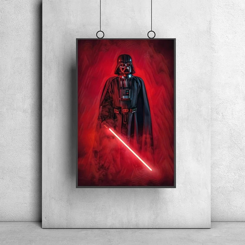 Arthia Designs - Star Wars Darth Vader Canvas Art - Review