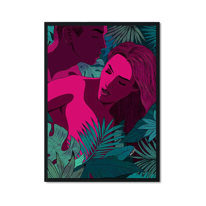 Arthia Designs - Sexy Naughty Erotic Couple Canvas Art - Review