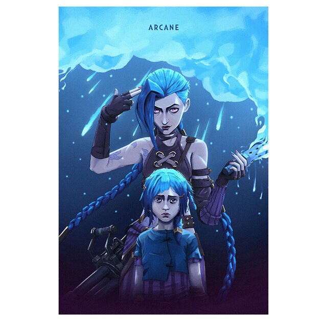 Arthia Designs - League Of Legends Arcane Poster Canvas Art - Review