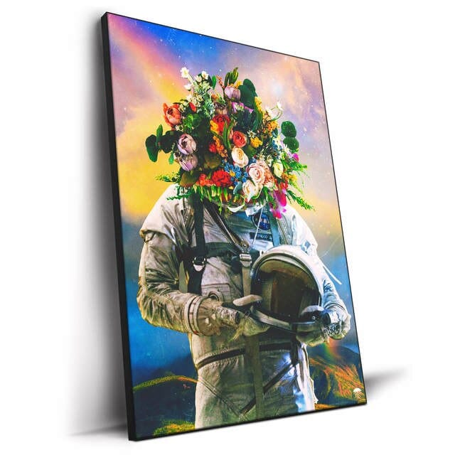 Arthia Designs - Dystopian Floral Astronauts Canvas Art - Review