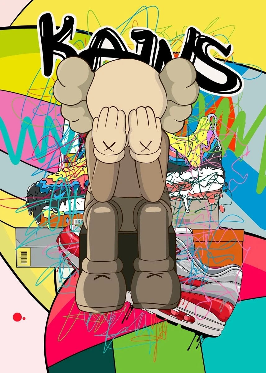 Arthia Designs - Graffiti KAWS Toys Collections Canvas Art - Review