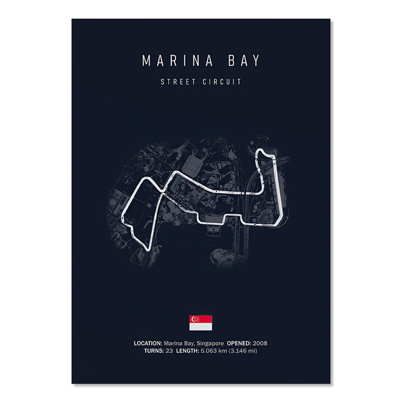 Arthia Designs - Formula 1 Track Circuit Canvas Art - Review