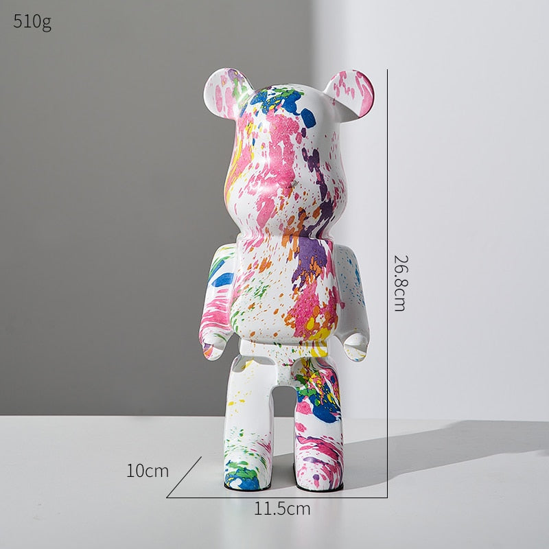 Arthia Designs - Graffiti Colorful Bear Statue - Review