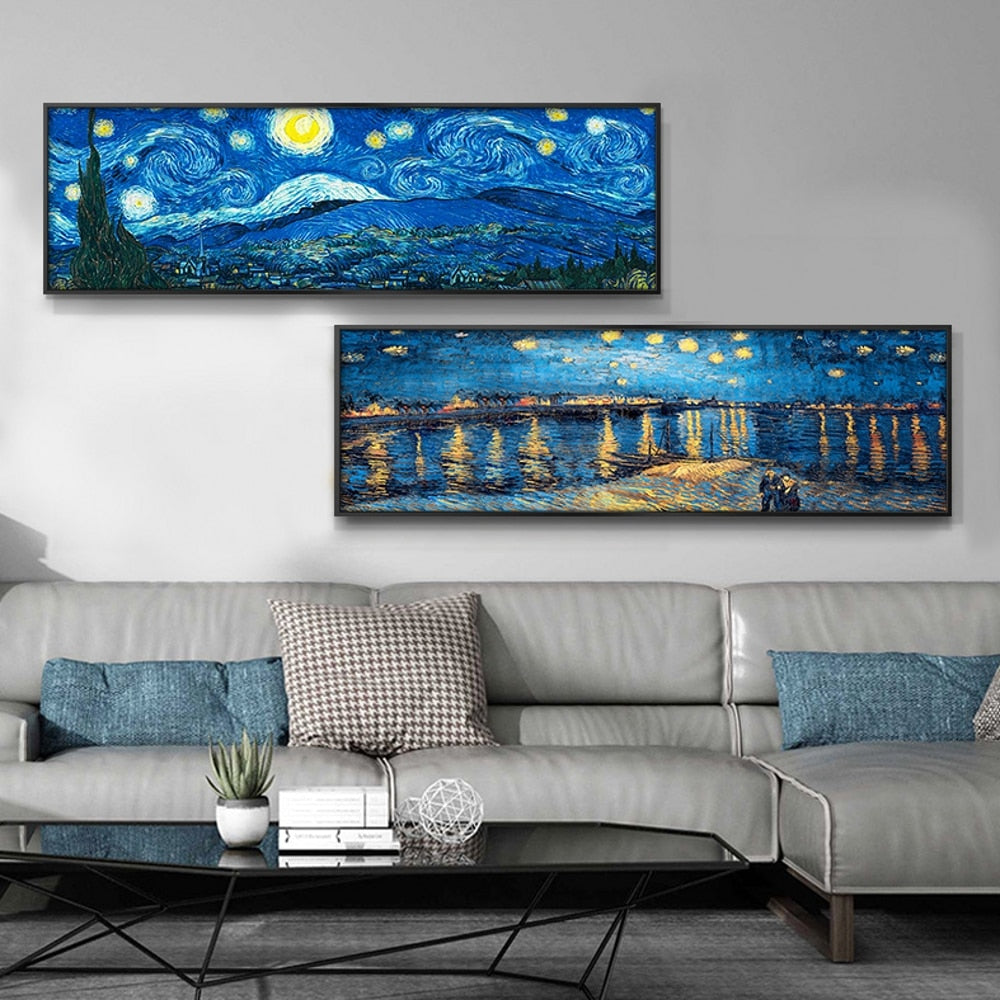 Arthia Designs - Starry Night By Van Gogh Canvas Art - Review