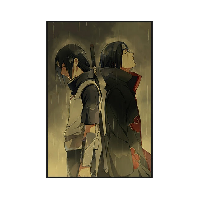 Arthia Designs - Naruto Sasuke Itachi Canvas Art - Review