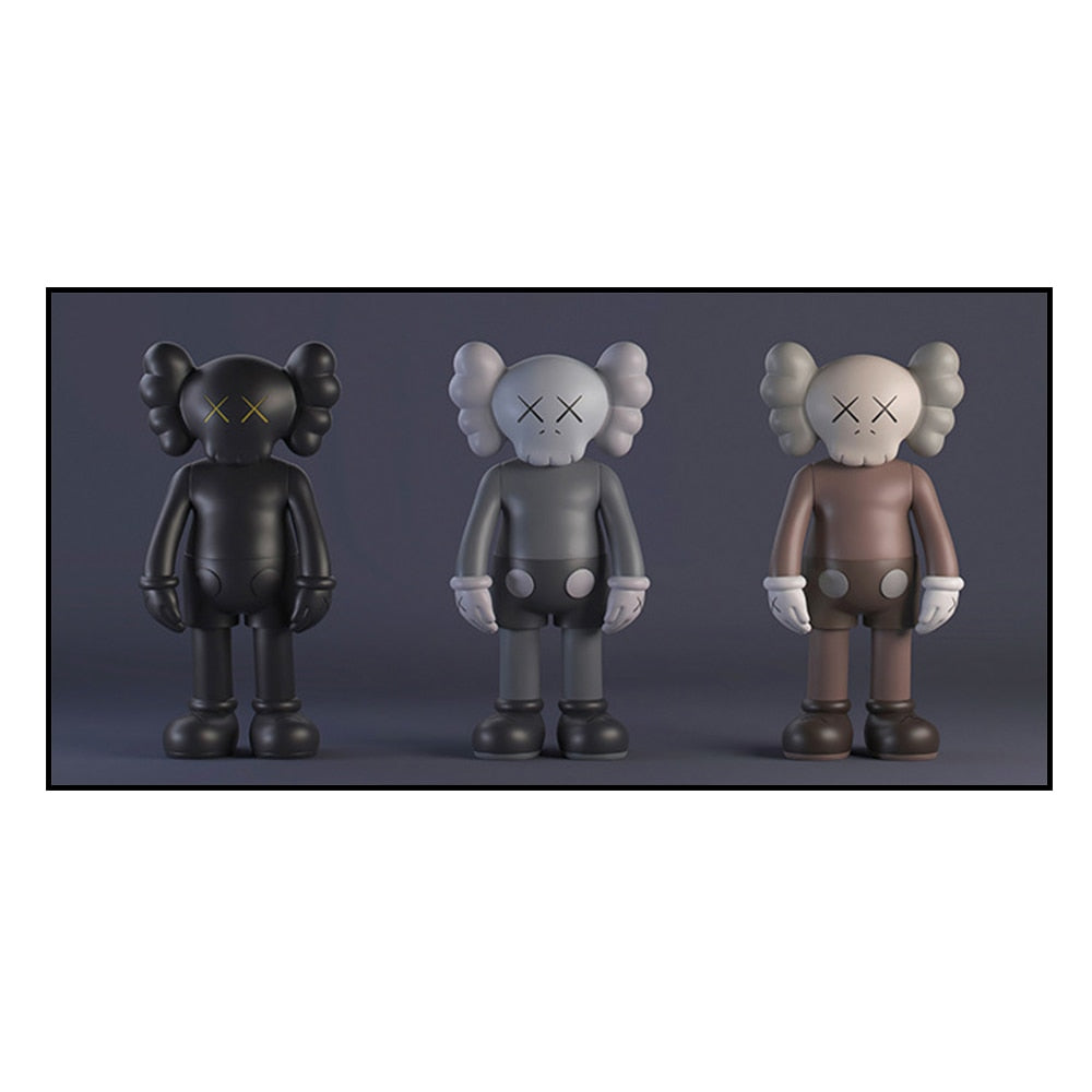 Arthia Designs - KAWS Trending Teddy Bear Canvas Art - Review