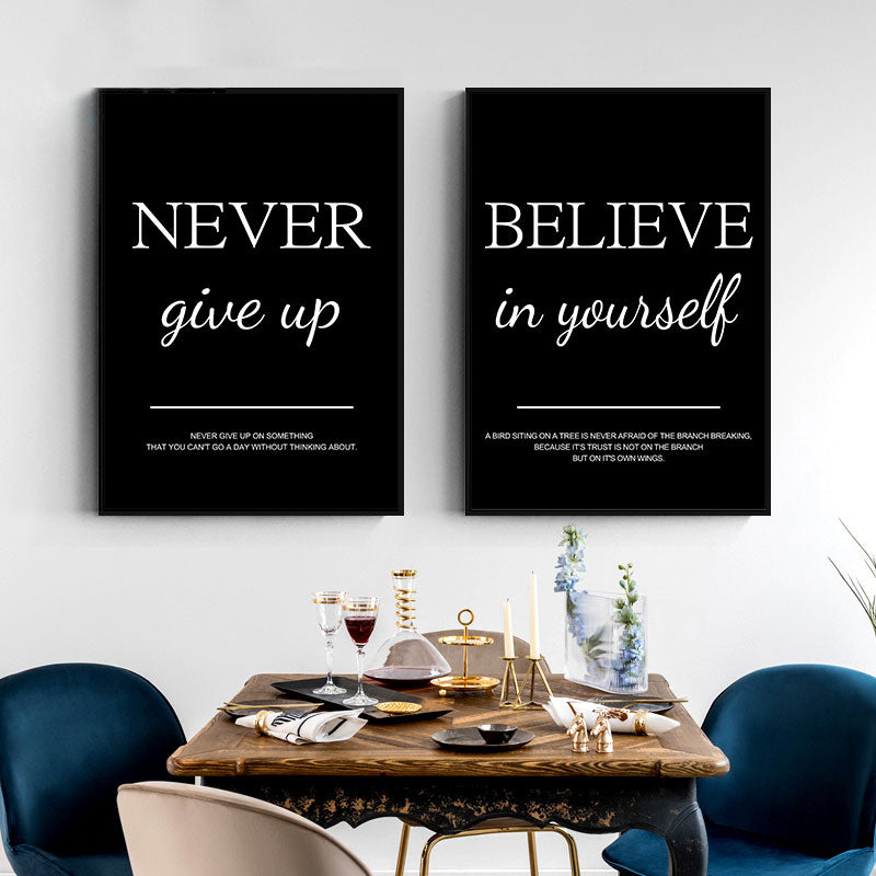 Arthia Designs - Modern Simple Inspirational Quote Canvas Art - Review