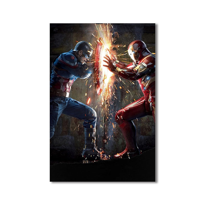 Arthia Designs - Avengers Civil War Canvas Art - Review