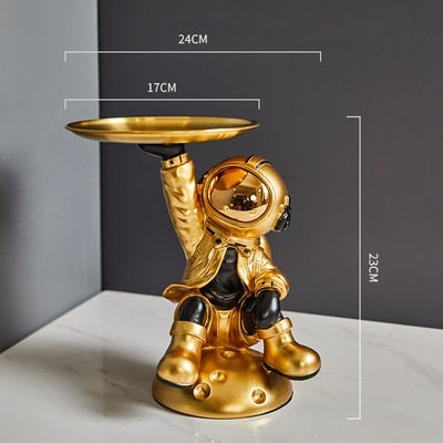 Arthia Designs - Cute Astronaut Metal Tray Figurine - Review