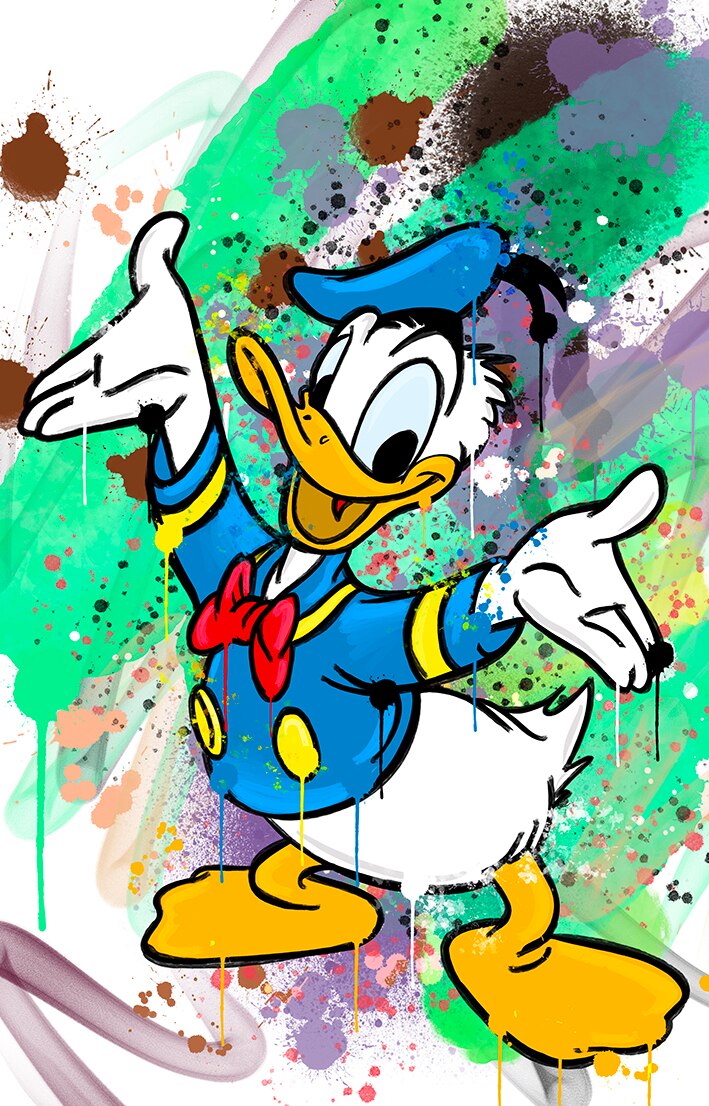 Arthia Designs - Money Loving Donald Duck Canvas Art - Review