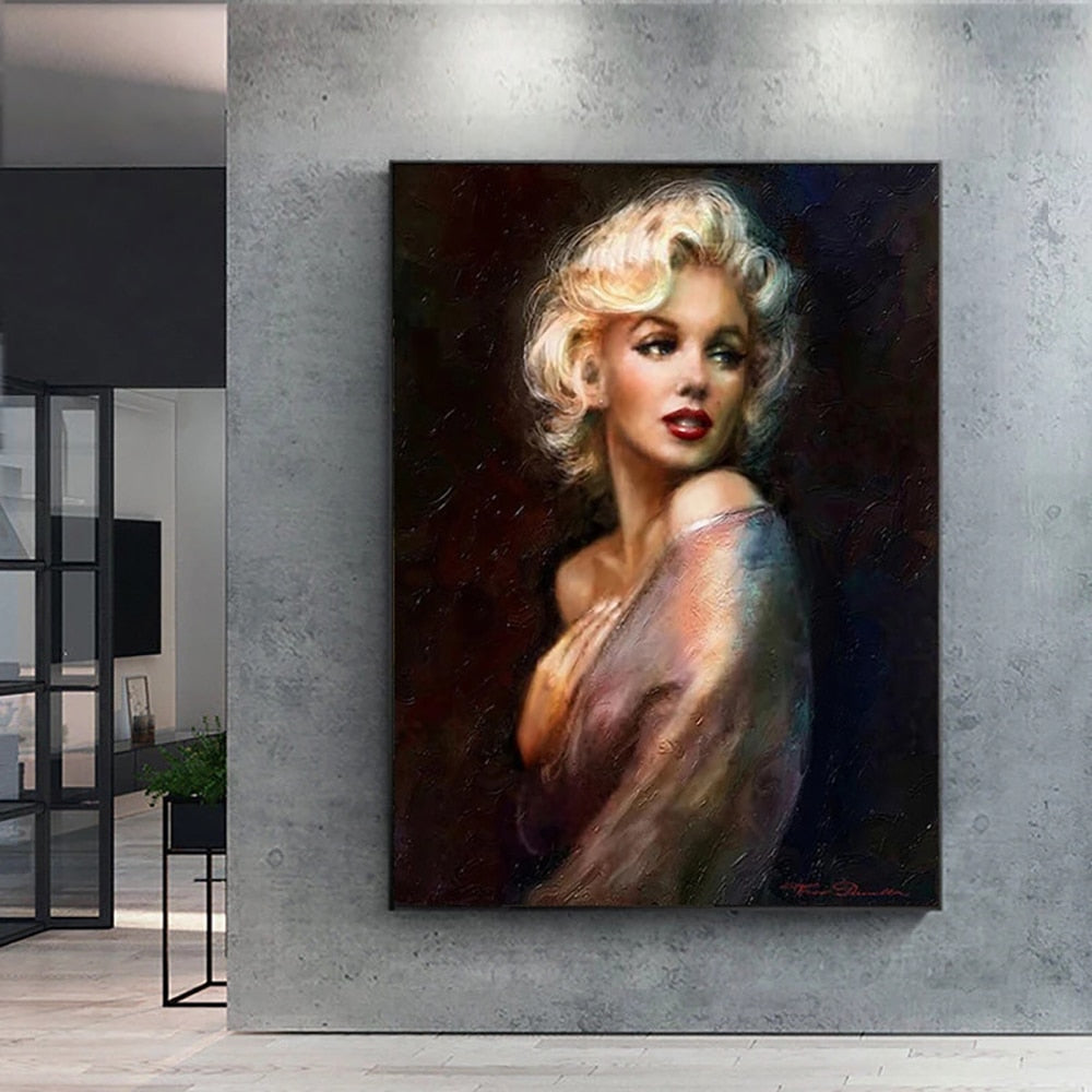 Arthia Designs - Marilyn Monroe Poster Canvas Art - Review