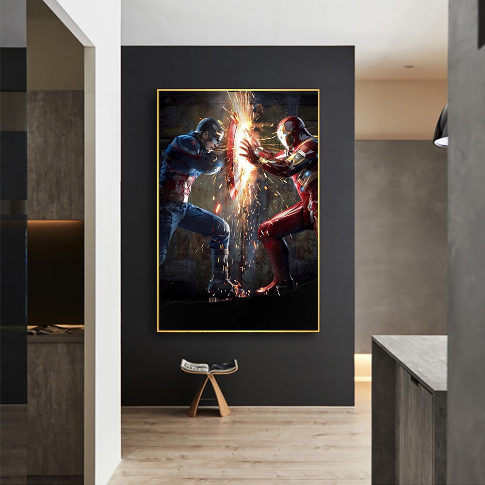 Arthia Designs - Avengers Civil War Canvas Art - Review