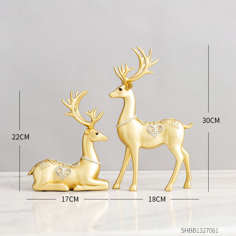 Arthia Designs - Luxury Golden Deer Figurine - Review