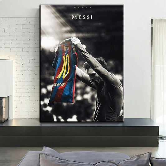 Arthia Designs - GOAT Messi Poster Canvas Art - Review