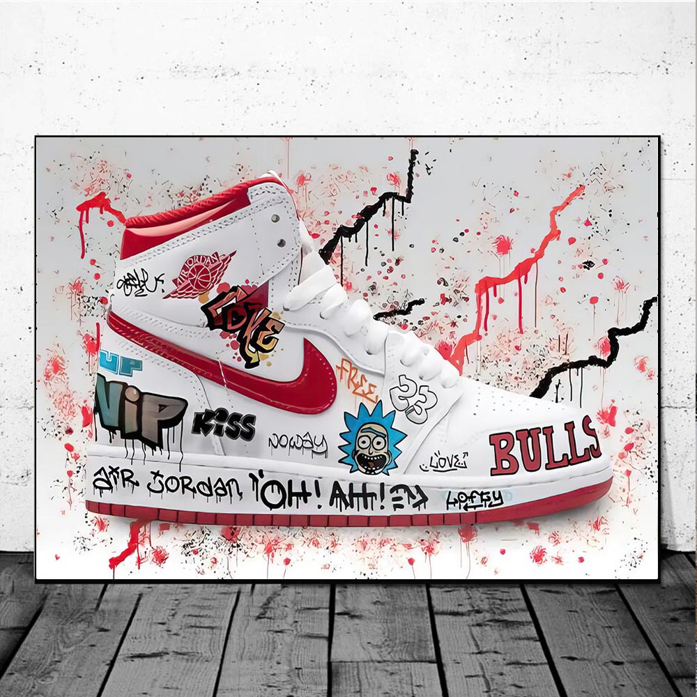 Arthia Designs - Couple Graffiti Sneakers Canvas Art - Review