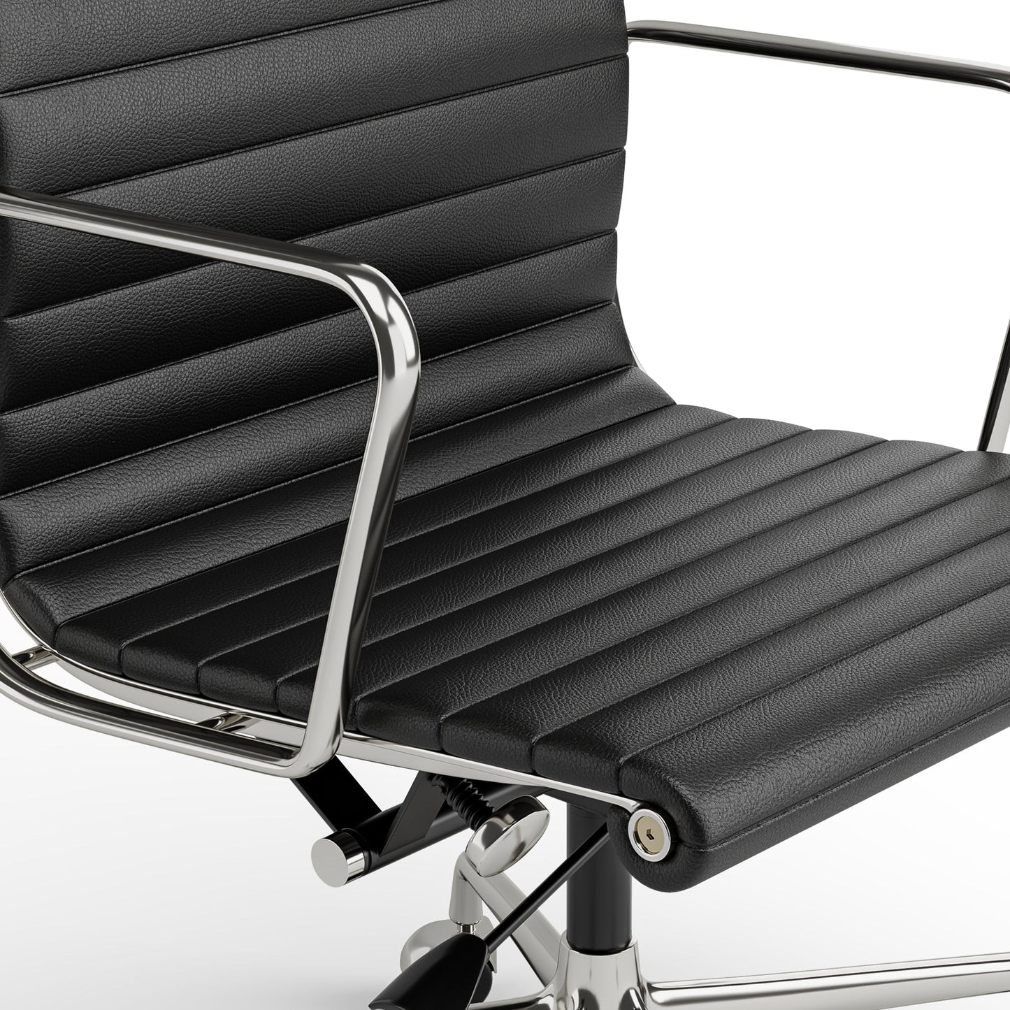 Arthia Designs - Eames Aluminum Group Office Leather Chair - Review