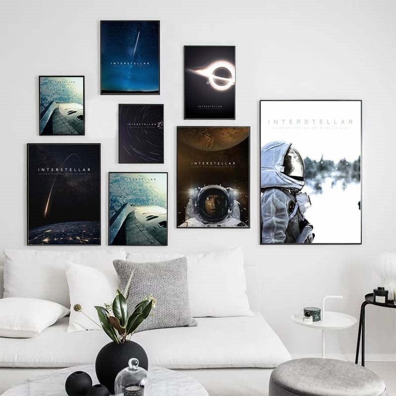 Arthia Designs - Interstellar Movie Poster Canvas Art - Review