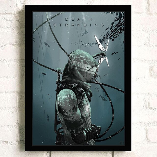 Arthia Designs - Death Stranding Game Poster Canvas Art - Review