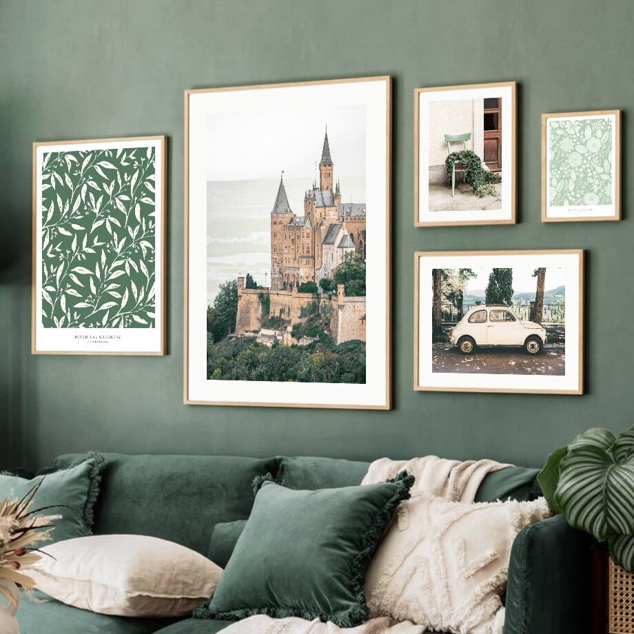 Arthia Designs - Vintage Green Town Canvas Art - Review