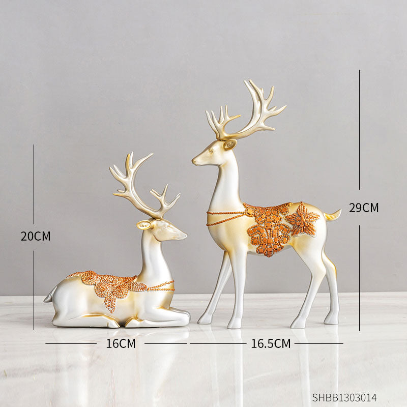 Arthia Designs - Luxury Golden Deer Figurine - Review