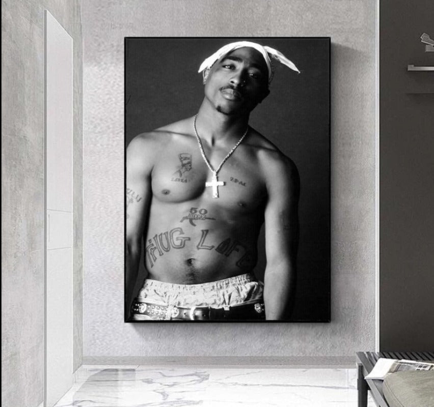 Arthia Designs - Black & White Rapper Canvas Art - Review