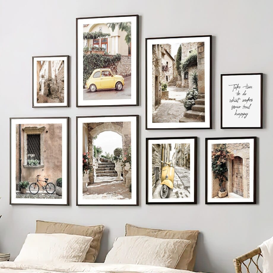 Arthia Designs - Vintage Street Town Canvas Art - Review