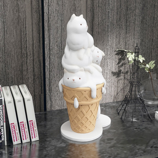 Arthia Designs - Pile of Cats Ice Cream Sculpture - Review