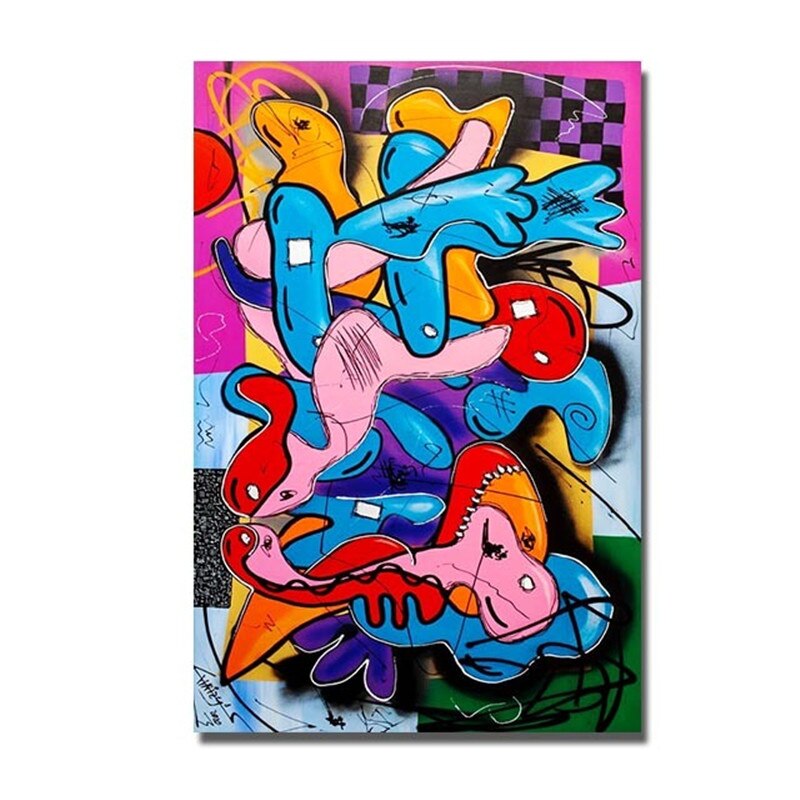 Arthia Designs - Abstract Graffiti Picasso Canvas Art - Review