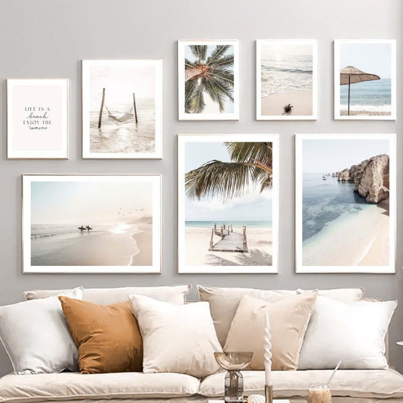 Arthia Designs - Life Is A Beach Canvas Art - Review