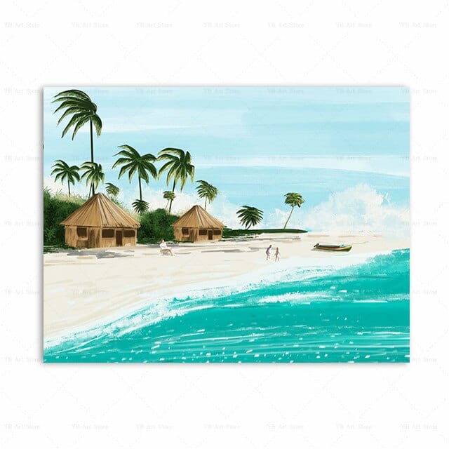 Arthia Designs - Famous Nature Lover Travel Destinations Canvas Art - Review