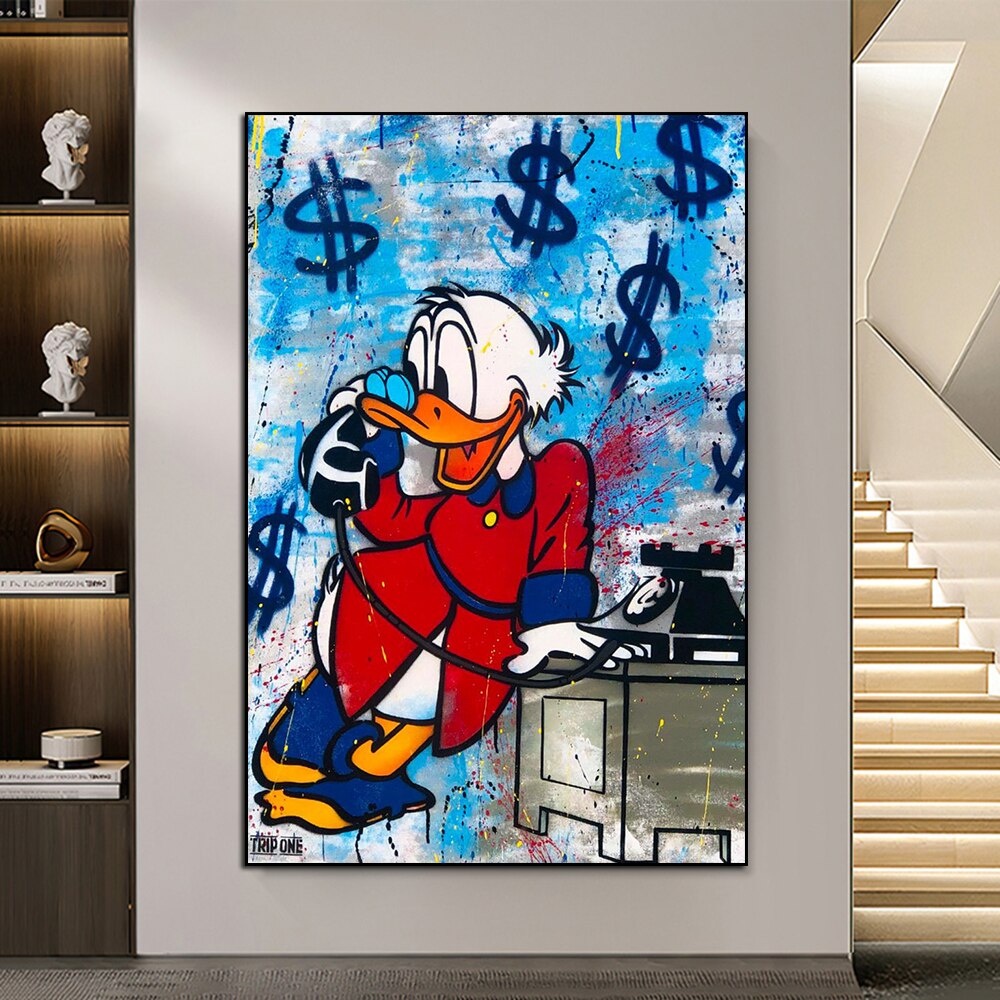 Arthia Designs - Donald Duck Graffiti Canvas Art - Review