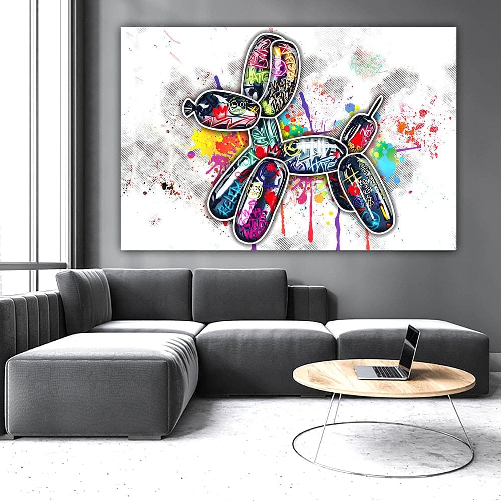 Arthia Designs - Balloon Dog Graffiti Canvas Art - Review